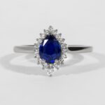 Elegance of Sapphire Engagement