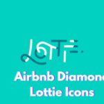 Airbnb diamond Lottie icons